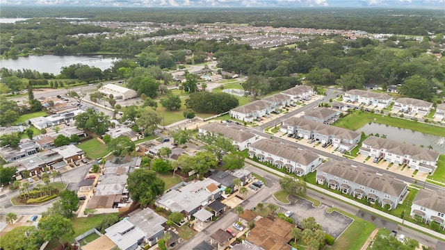 2541 Leeward Way, Winter Park, FL 32792 - aerial view of property's location featuring a nearby body of water and nearby suburban area