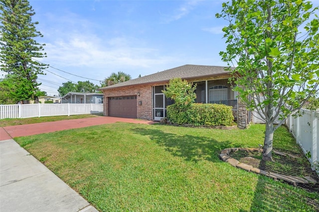 2017 W Gore St, Orlando, FL 32805 - single story home with a garage, driveway, and a shingled roof
