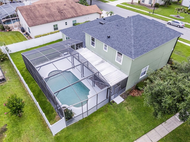201 Hammock Dunes Pl, Orlando, FL 32828 - drone / aerial view of a pool