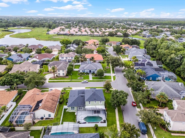 201 Hammock Dunes Pl, Orlando, FL 32828 - aerial perspective of suburban area featuring a nearby body of water