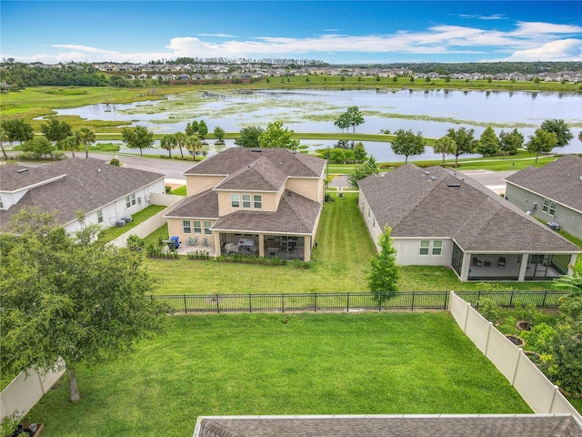 1540 Orange Valley Rdg, Ocoee, FL 34761 - aerial perspective of suburban area with a large body of water