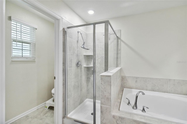 8975 Fluffy Lie Ct, Davenport, FL 33896 - full bath with a bath and a stall shower