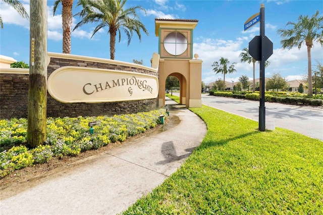 8975 Fluffy Lie Ct, Davenport, FL 33896 - view of community sign