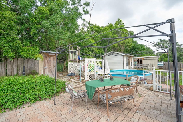 2112 Plymouth Sorrento Rd, Apopka, FL 32712 - fenced backyard featuring a patio area