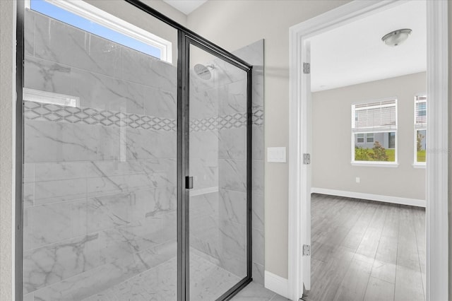 2311 Bear Peak Rd, Clermont, FL 34715 - full bathroom featuring healthy amount of natural light and a stall shower