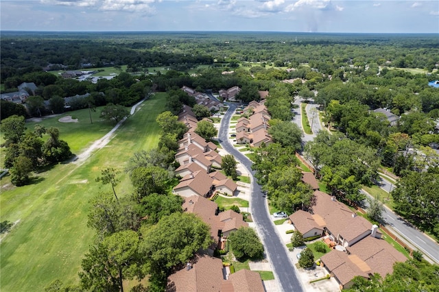 154 Golf Club Dr Unit 154, Longwood, FL 32779 - aerial view of residential area with a heavily wooded area