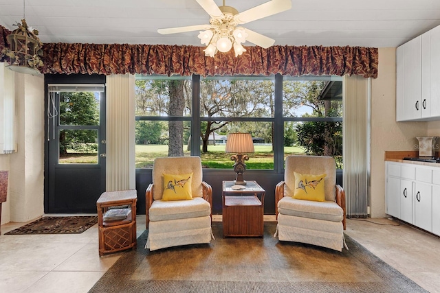 154 Golf Club Dr Unit 154, Longwood, FL 32779 - living area with ceiling fan