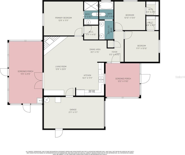 407 Ventura Dr, Sanford, FL 32773 - property floor plan