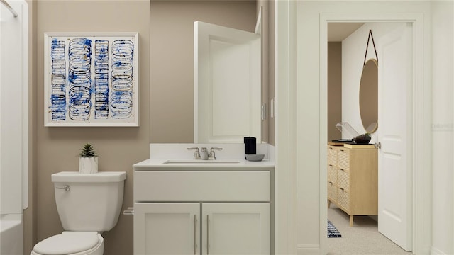 2113 Lasso Loop, Eagle Lake, FL 33839 - full bathroom featuring vanity and toilet