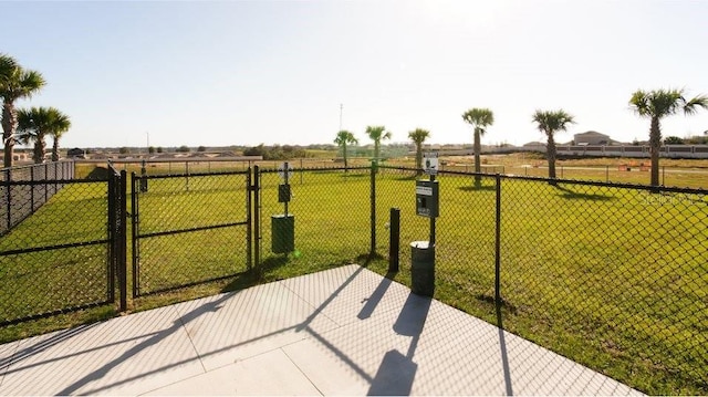 2113 Lasso Loop, Eagle Lake, FL 33839 - view of yard featuring a gate