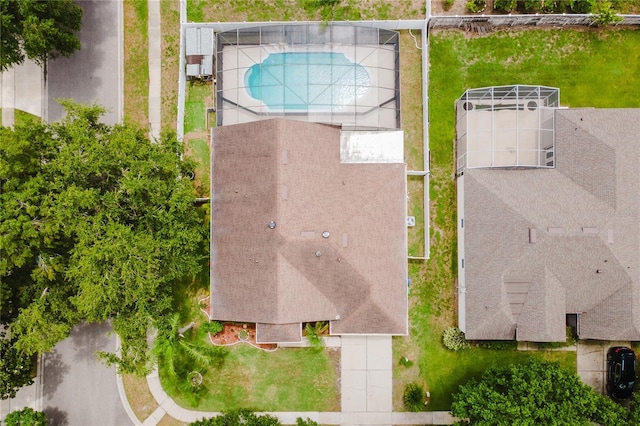 10001 Newington Dr, Orlando, FL 32836 - drone / aerial view of a pool area