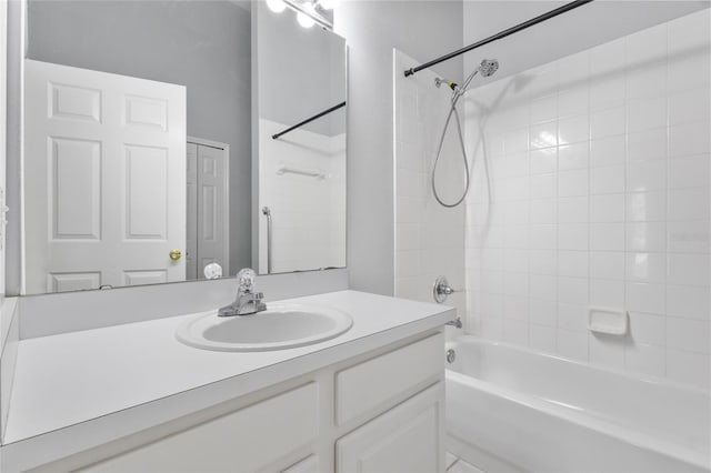 631 Lady Diana Dr, Davenport, FL 33837 - bathroom featuring shower / washtub combination and vanity