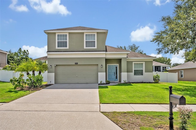 11616 Thacker Dr, Clermont, FL 34711 - traditional home featuring stucco siding, driveway, an attached garage, and roof with shingles