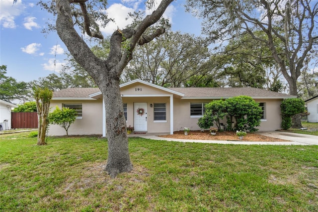 191 Ruskin St, Lake Mary, FL 32746 - ranch-style home featuring stucco siding