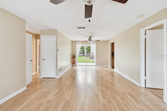 191 Ruskin St, Lake Mary, FL 32746 - unfurnished room featuring a ceiling fan, light wood-type flooring, and a smoke detector