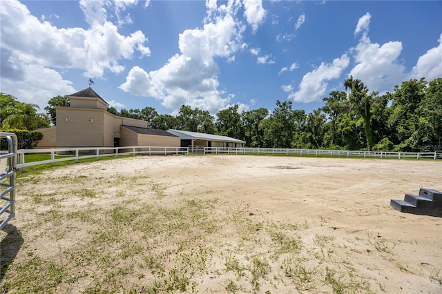 211 Crown Oaks Way Unit 205, Longwood, FL 32779 - view of yard with an enclosed riding area