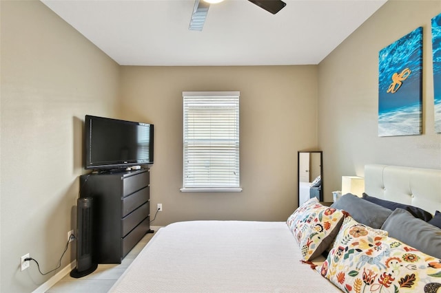 2409 Martins Run, Tavares, FL 32778 - bedroom with ceiling fan