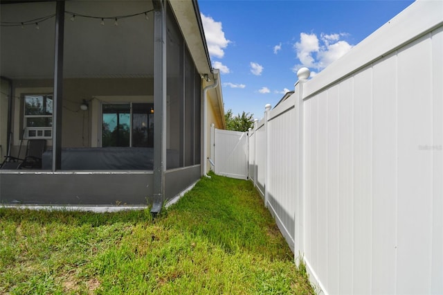 2409 Martins Run, Tavares, FL 32778 - view of home's exterior featuring a sunroom