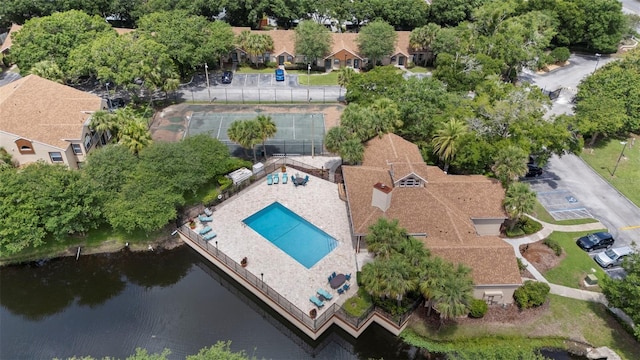 5436 E Michigan St Unit 7, Orlando, FL 32812 - aerial view of property's location featuring a large body of water and nearby suburban area