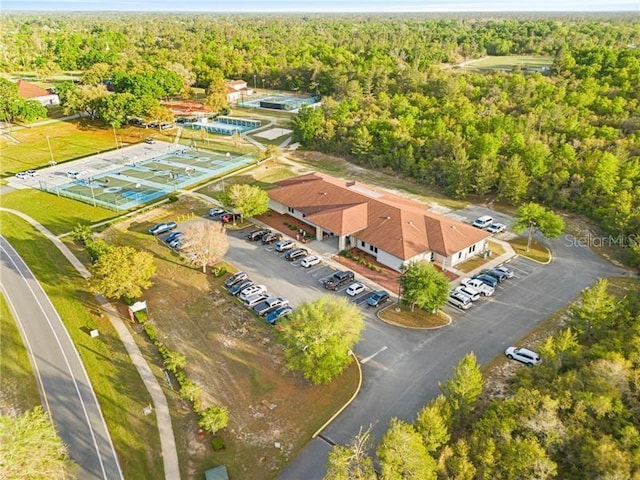 178 Marion Oaks Ln, Ocala, FL 34473 - drone / aerial view of a heavily wooded area
