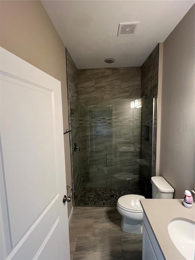 4413 Lions Gate Ave, Clermont, FL 34711 - full bathroom with vanity and a stall shower