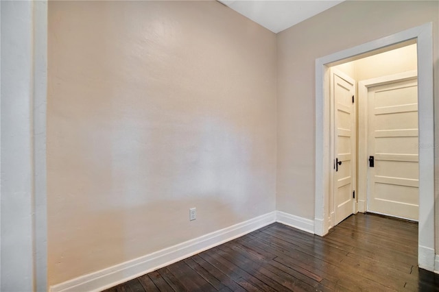 1201 S Myrtle Ave, Sanford, FL 32771 - unfurnished room featuring baseboards and dark wood finished floors