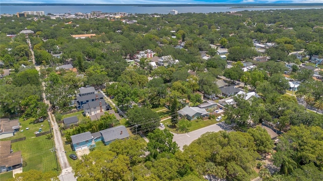 1201 S Myrtle Ave, Sanford, FL 32771 - aerial overview of property's location with a nearby body of water