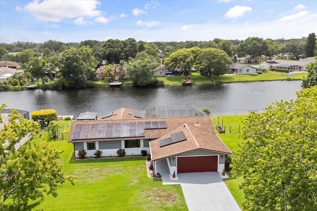 930 Chickadee Dr, Port Orange, FL 32127 - aerial view of residential area with a large body of water