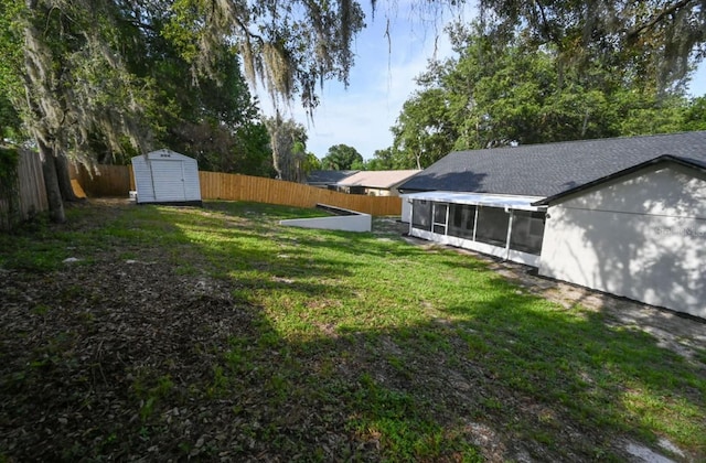 5118 Log Wagon Rd, Ocoee, FL 34761 - view of yard featuring a sunroom