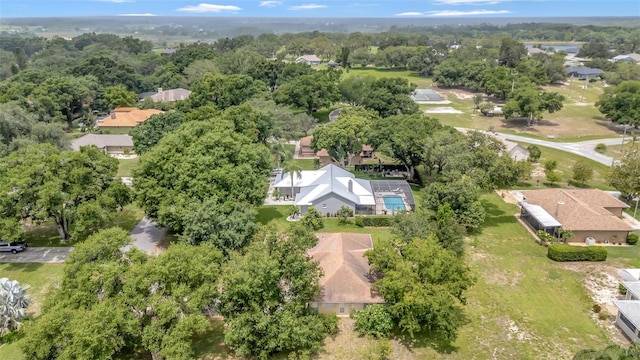 10711 Lake Hill Dr, Clermont, FL 34711 - aerial perspective of suburban area
