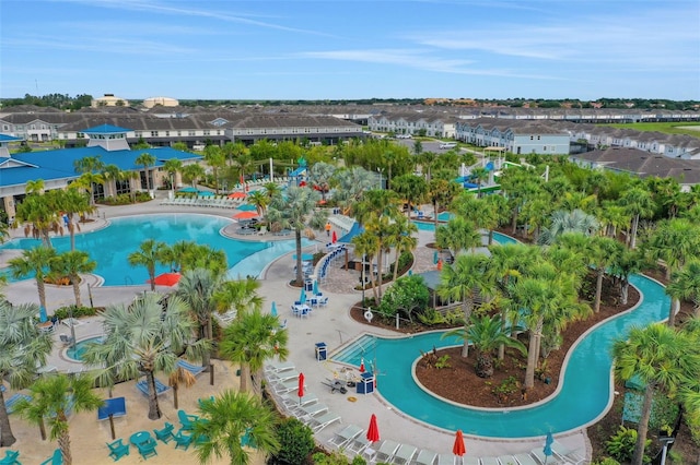 720 Gardenia Ln, Davenport, FL 33897 - aerial view of a pool