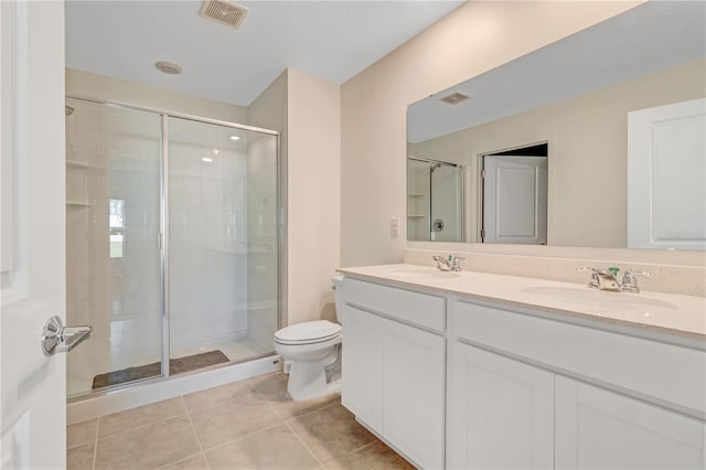865 Citrus Reserve Blvd, Davenport, FL 33837 - full bath featuring double vanity, a shower stall, and toilet