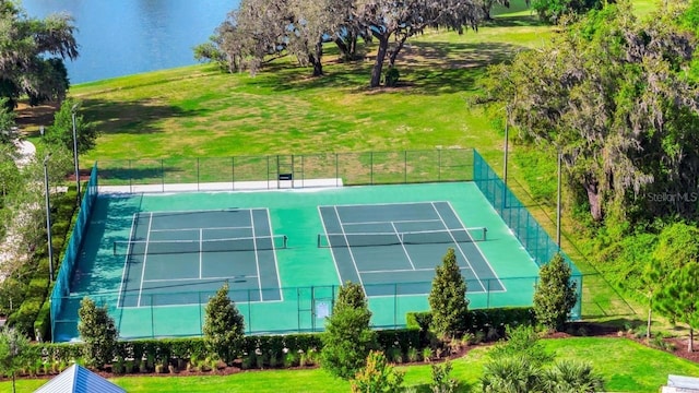 1596 Contentment Loop, Kissimmee, FL 34744 - view of tennis court