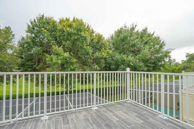 17516 Blessing Dr, Clermont, FL 34714 - view of wooden terrace