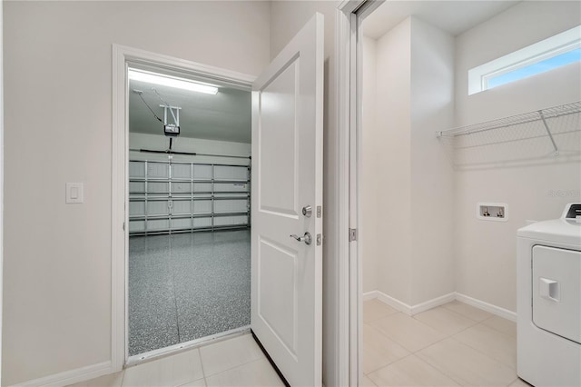 2578 Cliff Way, Saint Cloud, FL 34771 - washroom featuring washer / dryer and baseboards