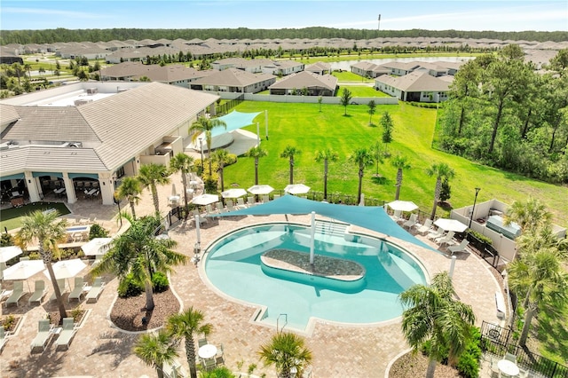 2578 Cliff Way, Saint Cloud, FL 34771 - community pool with a residential view