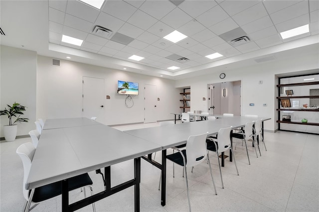2578 Cliff Way, Saint Cloud, FL 34771 - dining room featuring a drop ceiling and baseboards