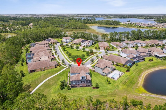 9844 Beach Port Dr, Winter Garden, FL 34787 - view of property location with nearby suburban area and a nearby body of water