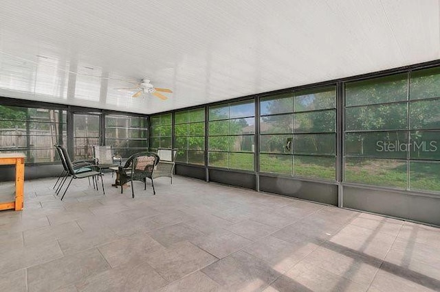 9319 Woodbreeze Blvd, Windermere, FL 34786 - sunroom with ceiling fan