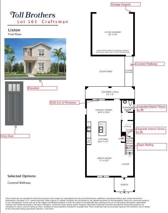 2583 Long Pine Ave, Apopka, FL 32712 - floor plan / room layout