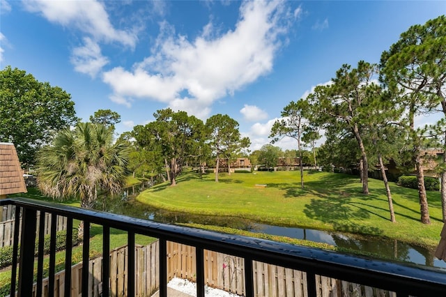 5287 Cypress Ct Unit 724, Orlando, FL 32811 - balcony with a water view