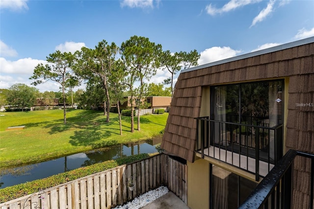 5287 Cypress Ct Unit 724, Orlando, FL 32811 - balcony featuring a water view