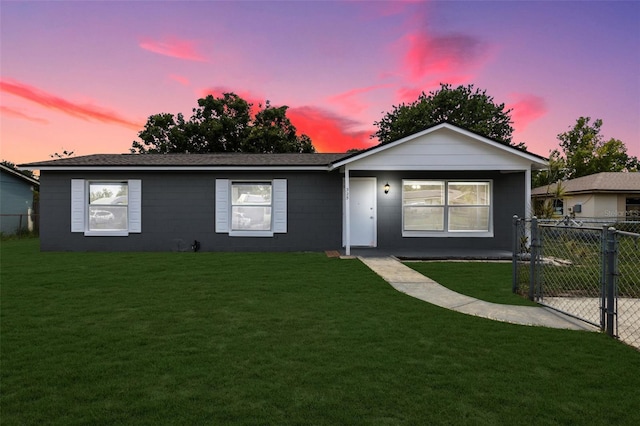 325 Little Aspen Ct, Ocoee, FL 34761 - ranch-style home featuring a gate and roof with shingles