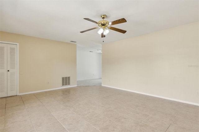 325 Little Aspen Ct, Ocoee, FL 34761 - spare room with a ceiling fan and light tile patterned floors