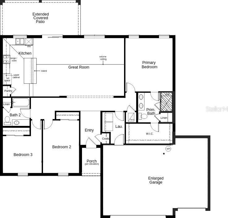 17414 Gulf Preserve Dr, Fort Myers, FL 33908 - view of floor plan / room layout