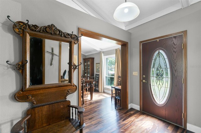 526 Sabal Trail Cir, Longwood, FL 32779 - foyer entrance with wood finished floors