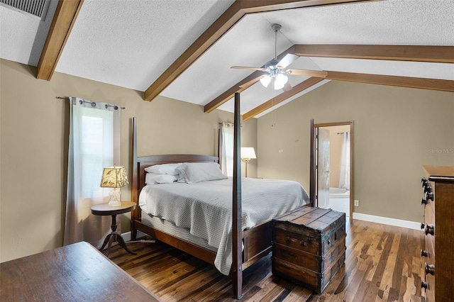 526 Sabal Trail Cir, Longwood, FL 32779 - bedroom with wood finished floors, a textured ceiling, and ceiling fan