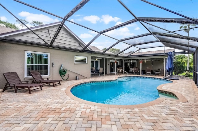 526 Sabal Trail Cir, Longwood, FL 32779 - swimming pool with a patio and a lanai