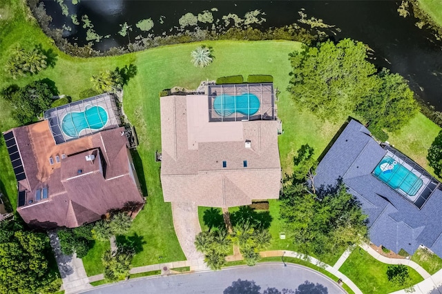 526 Sabal Trail Cir, Longwood, FL 32779 - bird's eye view of a pool area