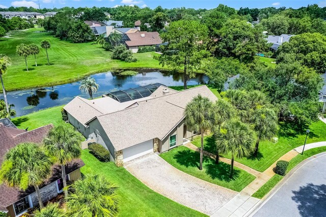 526 Sabal Trail Cir, Longwood, FL 32779 - aerial perspective of suburban area featuring a nearby body of water